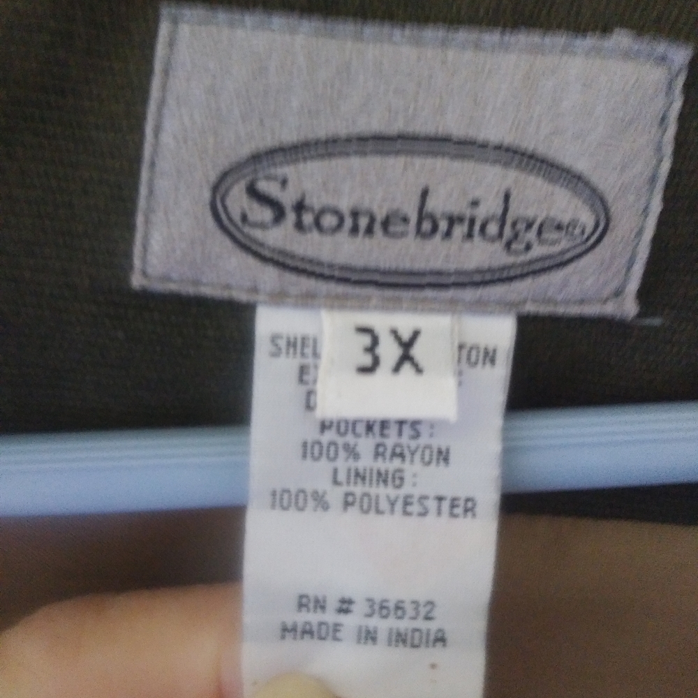 Stonebridge Unique Draped-Front Jacket Plus Sz 3x - image 8